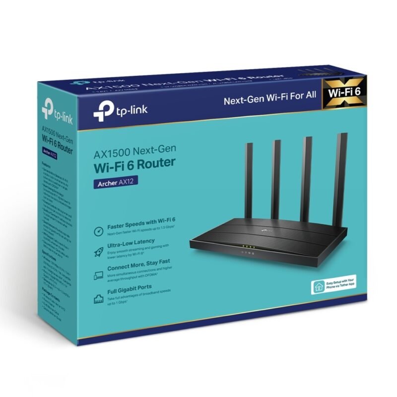 Router TP-Link Archer Air R5 |  AX3000, WiFi 6
