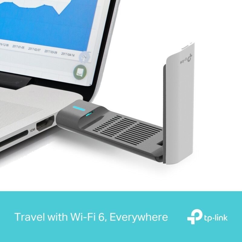 Adaptador Inalámbrico USB TP-LINK Archer TXE50UH | AX3000, WiFi 6E, Alta Ganancia - Imagen 3