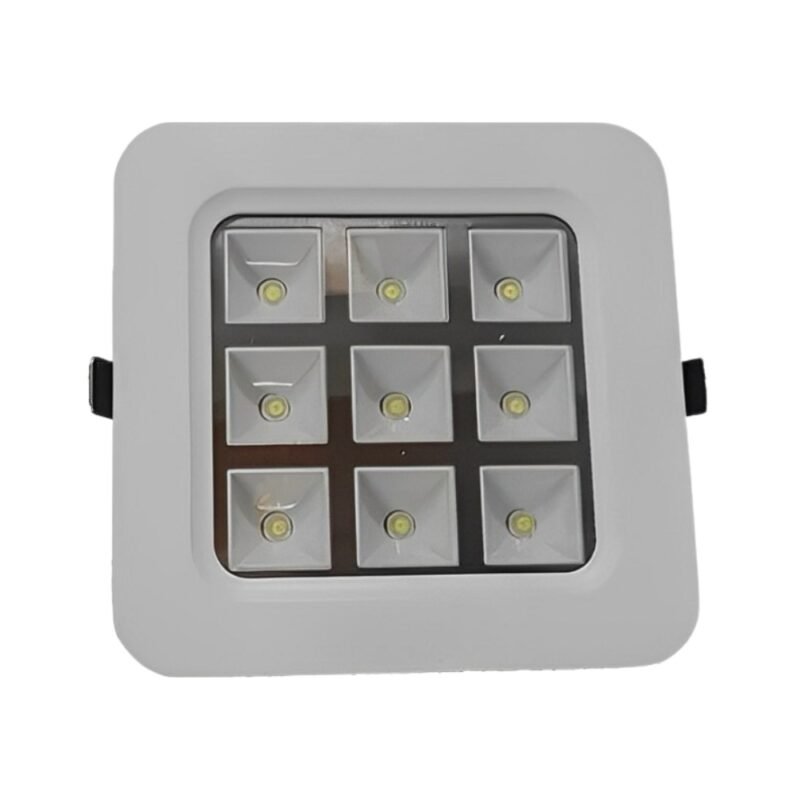 Panel LED de Embutir | Cuadrado, 8W, Luz Fría - Imagen 4