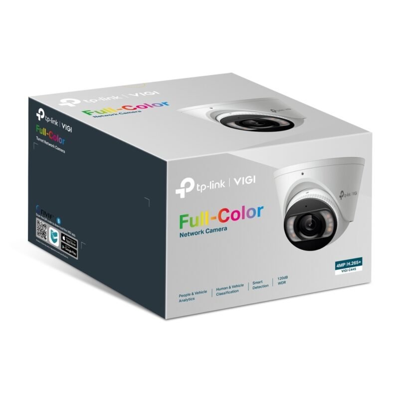 Cámara Turret IP TP-LINK VIGI C445 | 4MP, Exterior - Imagen 5