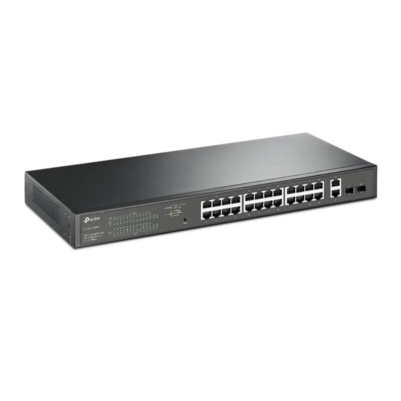 Switch TP-LINK TL-SG1428PE | 26 Puertos Gigabit (24 PoE af/at), 2 Puertos Gigabit SFP, Easy Smart - Imagen 6