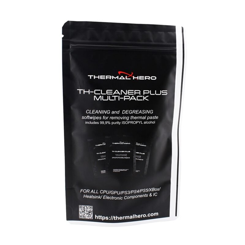 Toallitas de Limpieza Thermal Hero TH-099020 (Pack x20) | 99% Isopropilo - Imagen 2
