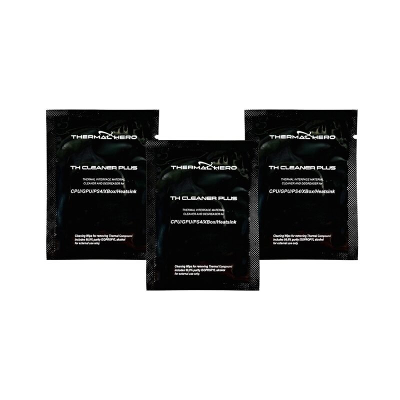 Toallitas de Limpieza Thermal Hero TH-099020 (Pack x20) | 99% Isopropilo - Imagen 3