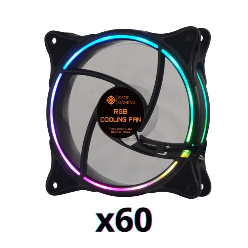 Fan LED RGB Shot Gaming Pro Series (Pack x60) - Imagen 4