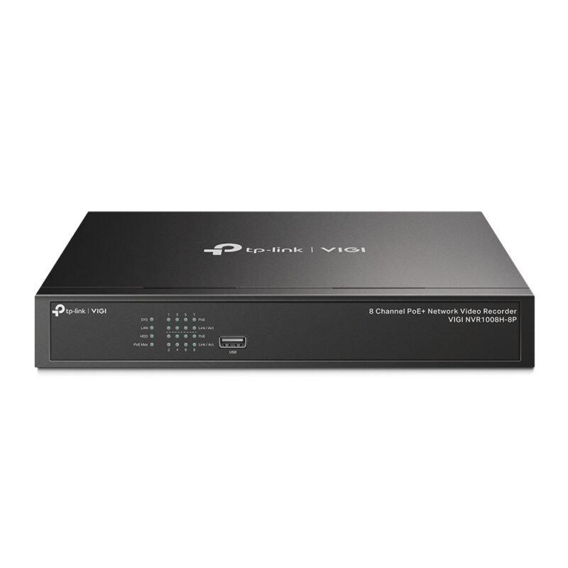 NVR TP-LINK VIGI NVR1008H-8P | 8 canales PoE+ - Imagen 8