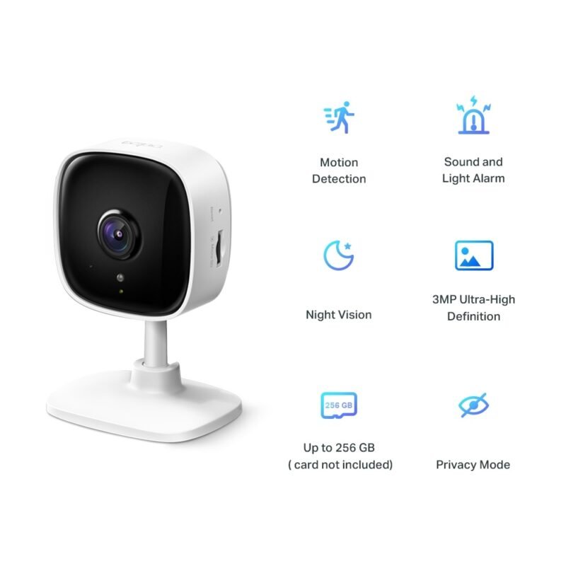 Cámara WiFi TP-LINK Tapo C110 | UHD, Visión Nocturna - Imagen 3