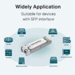 Módulo SFP Bidireccional TP-LINK TL-SM321A-2 | 1000Base-BX, Monomodo, WDM