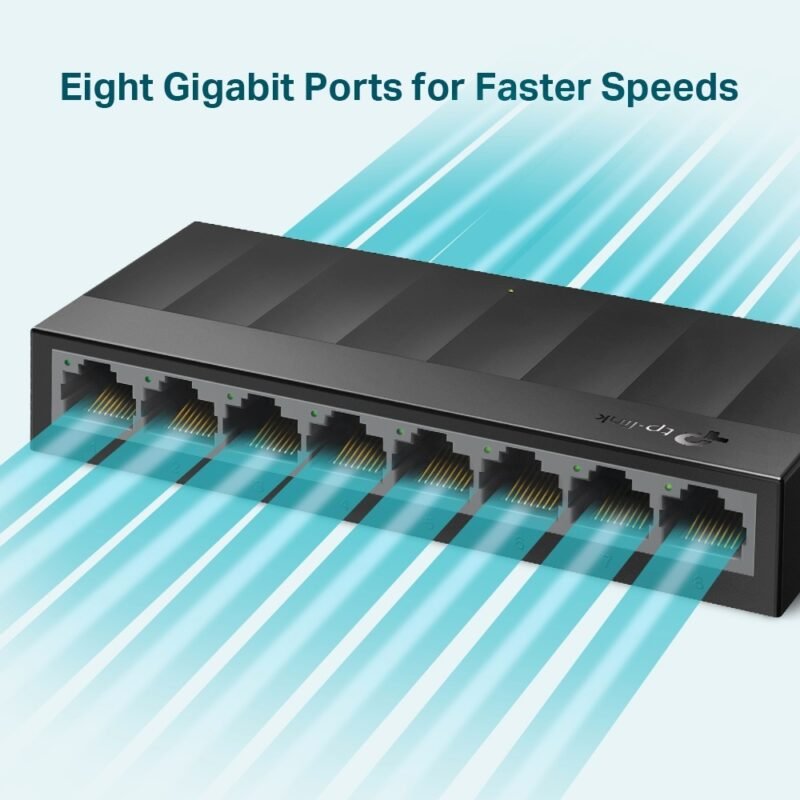 Switch TP-LINK LS1008G | 8 Puertos Gigabit