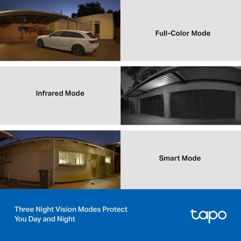 Cámara WiFi TP-LINK Tapo C510W | QHD, Rotatoria, Visión Nocturna, Exterior