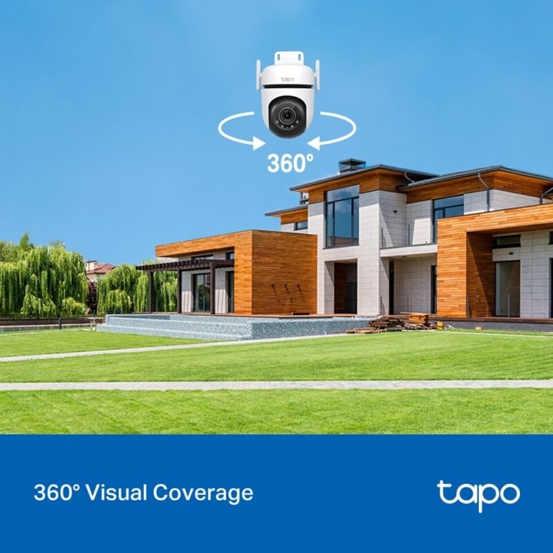 Cámara WiFi TP-LINK Tapo C520WS | QHD, Rotatoria, Visión Nocturna, Exterior - Imagen 6