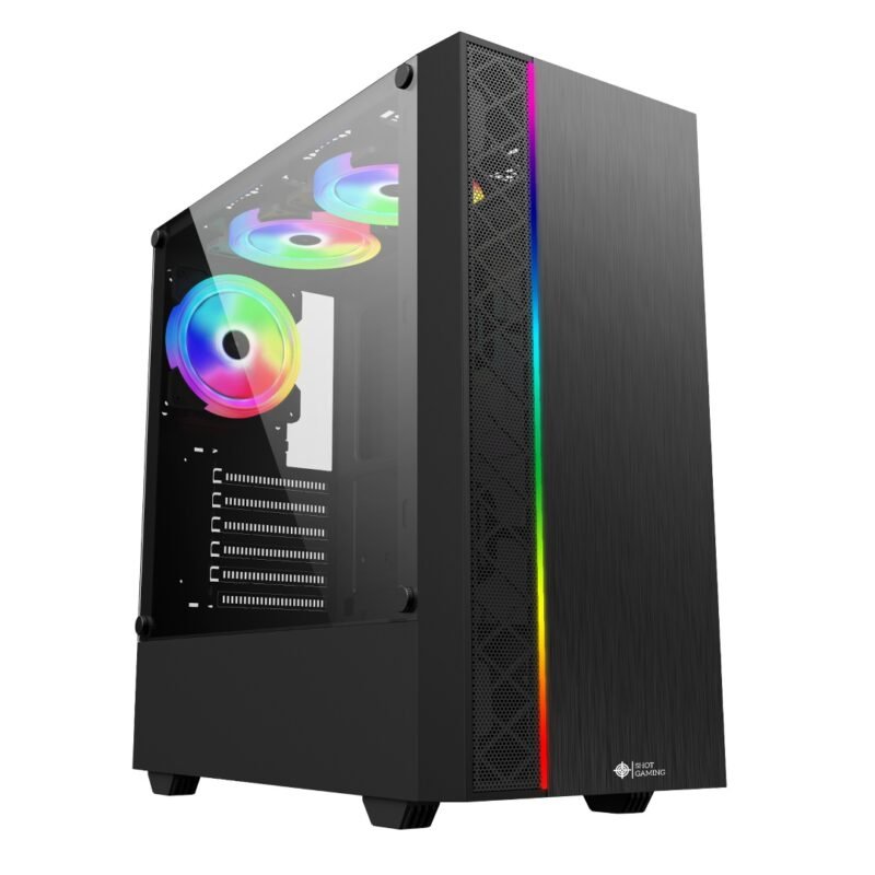 Combo Gabinete SHOT-SUP-8016 + 1 fan RGB | Shot Gaming - Imagen 3