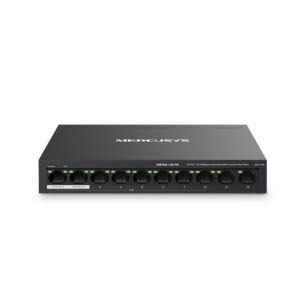 Switch MERCUSYS MS110P | 10 Puertos RJ45 10/100 (8 Puertos PoE af/at)