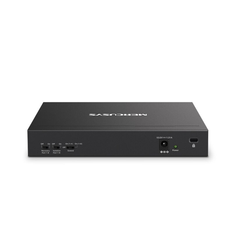 Switch MERCUSYS MS110P | 10 Puertos RJ45 10/100 (8 Puertos PoE af/at) - Imagen 3