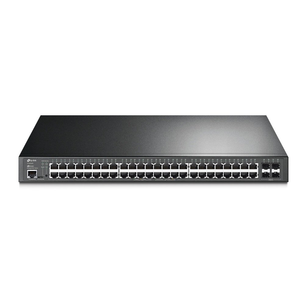Switch TP-LINK TL-SG3452P | 48 Puertos Gigabit POE+ at/af, 4 SFP 1Gbps - Imagen 6