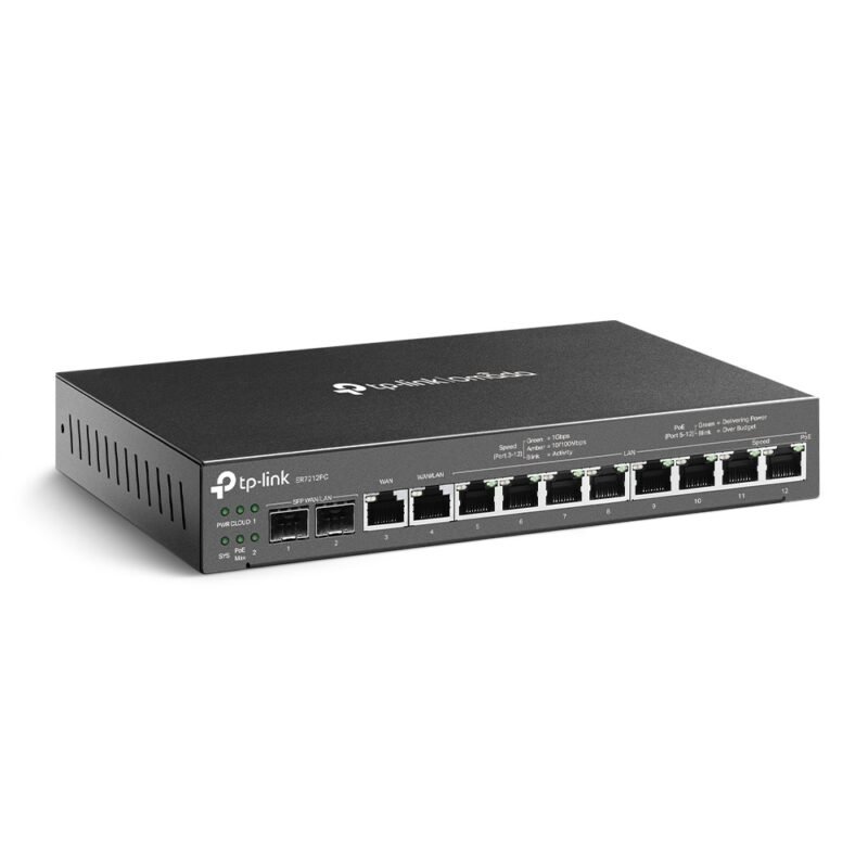 Router Cableado 3 en 1 TP-LINK ER7212PC | VPN, Gigabit PoE, Omada - Imagen 3