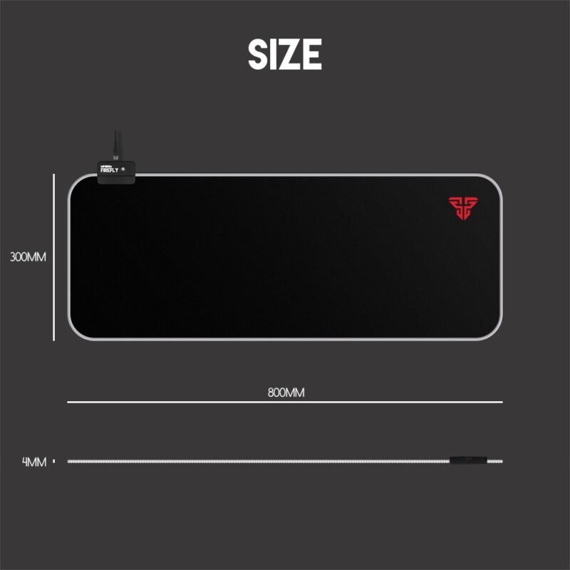 Mouse Pad Gamer Extendido FANTECH MPR800s | RGB - Imagen 8