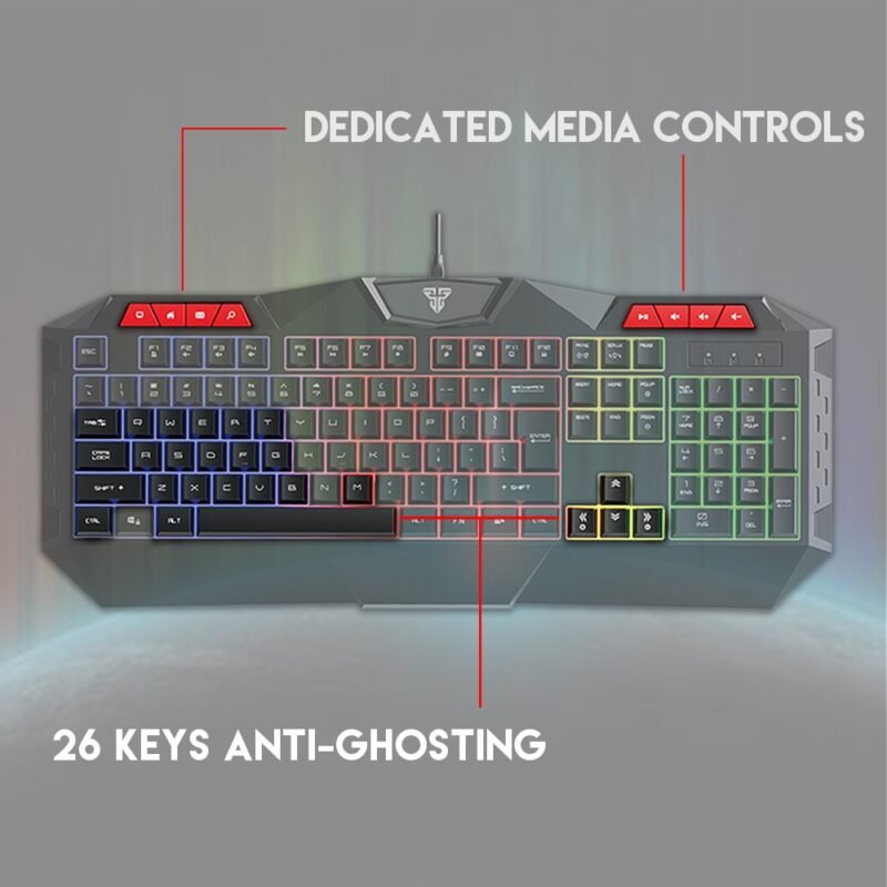 Kit Gamer 3 en 1 FANTECH P31 | RGB, USB - Imagen 14
