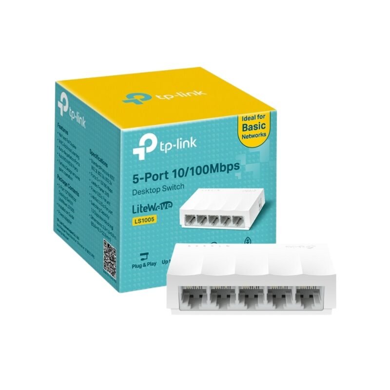 Switch TP-LINK LS1005 | 5 Puertos 10/100 - Imagen 3
