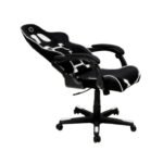 Silla Gamer Nibio Savage GC112 | Reposabrazos, Negra y Blanca