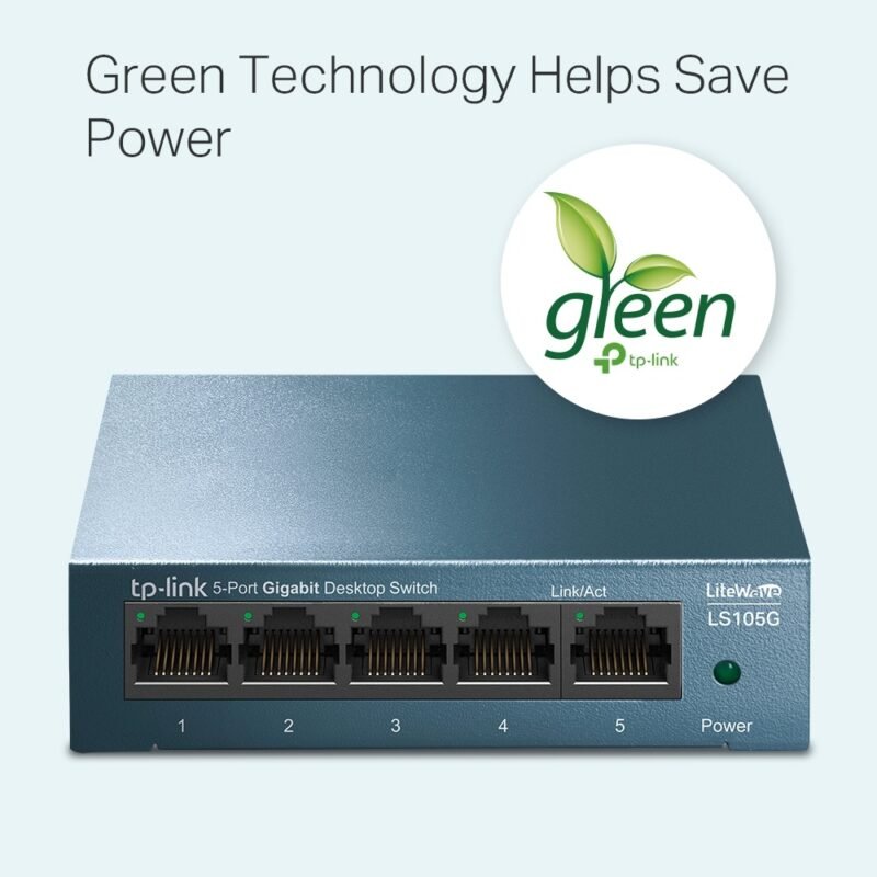 Switch TP-LINK LS105G | 5 Puertos Gigabit - Imagen 3