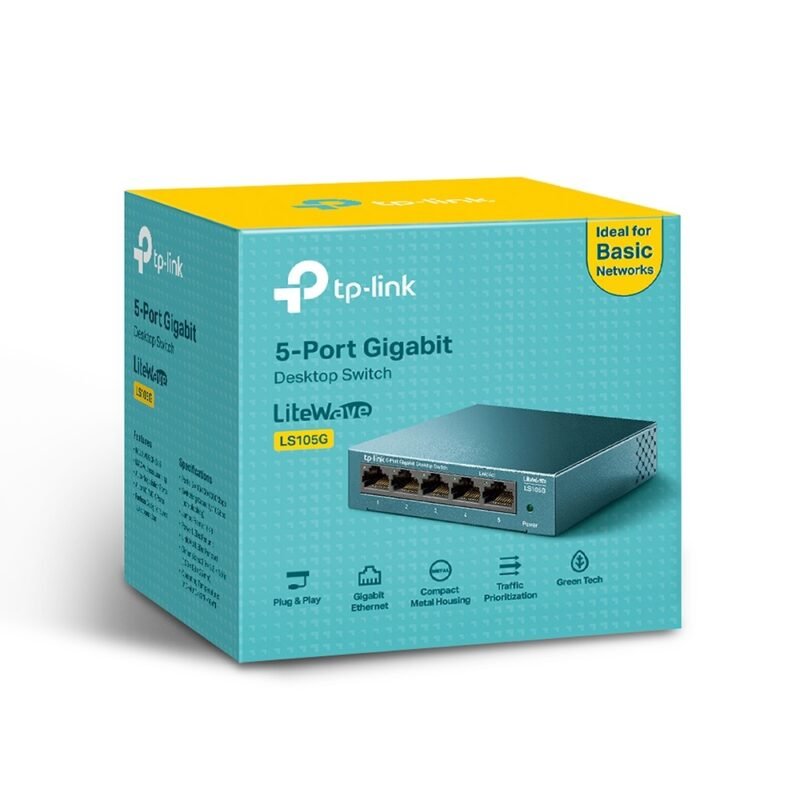 Switch TP-LINK LS105G | 5 Puertos Gigabit - Imagen 6