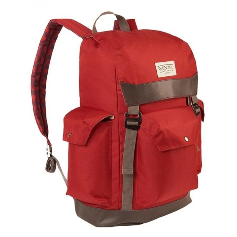 Mochila Wenzel Stache | 28L, Roja - Imagen 2