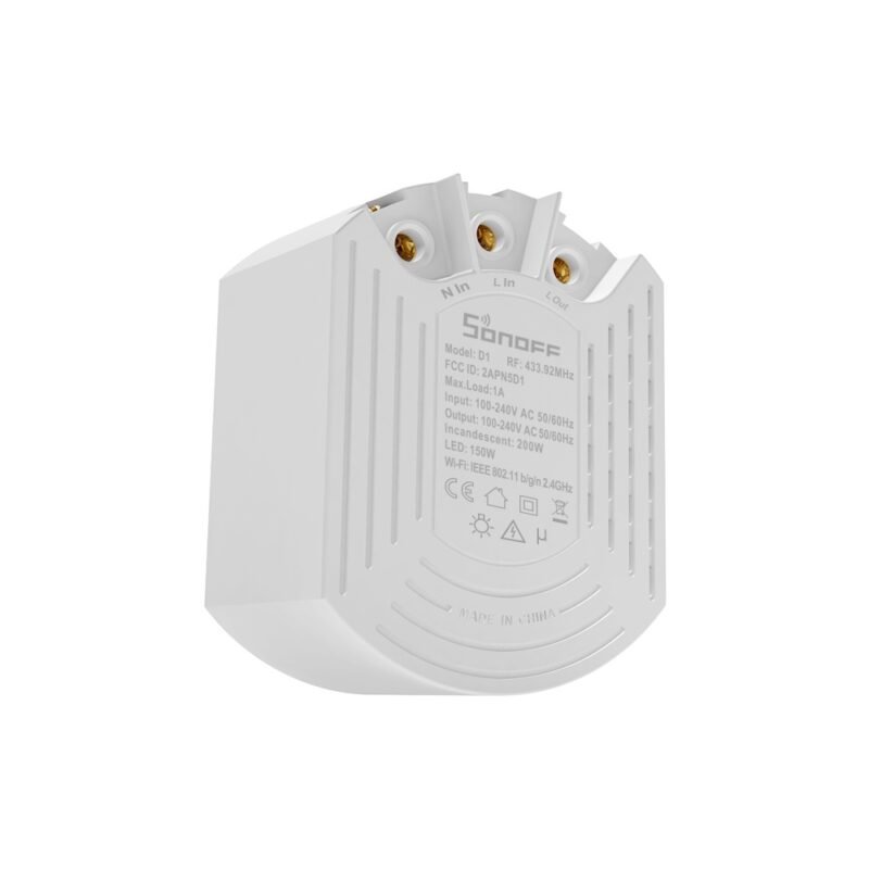 Interruptor Dimmer Inteligente Sonoff D1 | WiFi, OEM - Imagen 8