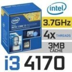 Procesador Intel Core i3-4170 | 3.7 GHz, Con Cooler, En Caja