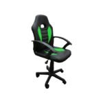 Silla Gamer para Niños | Ergonómica, Reposabrazos, Negra y Verde