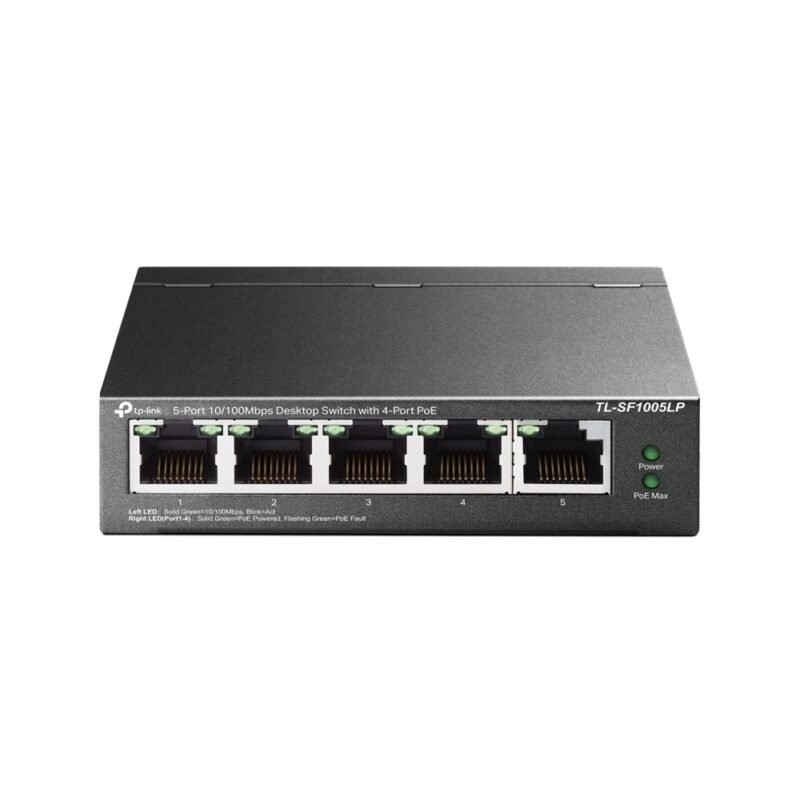 Switch TP-LINK TL-SF1005LP | 5 Puertos RJ45 10/100 (4 Puertos PoE af) - Imagen 3