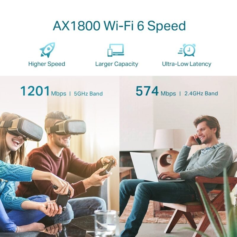 Extensor de Cobertura WiFi TP-LINK RE605X | AX1800, WiFi 6, Mesh - Imagen 3
