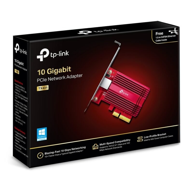 Tarjeta de Red TP-LINK TX401 | PCI-E - Imagen 8