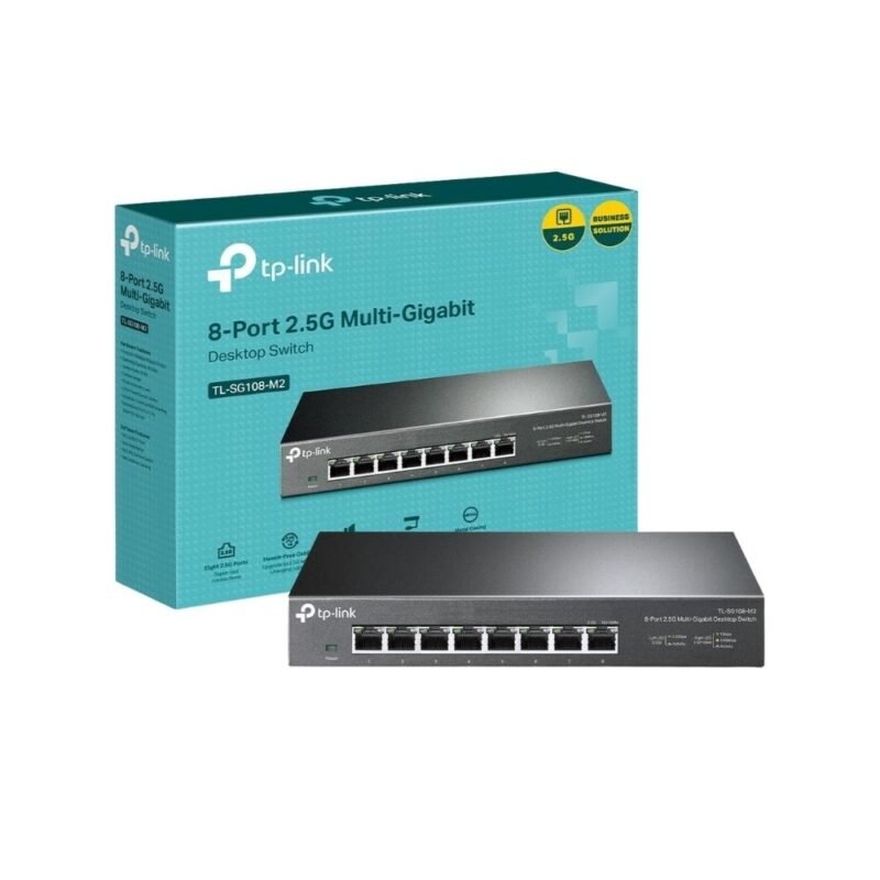 Switch TP-LINK TL-SG108-M2 | 8 Puertos 2.5 Gbps - Imagen 6