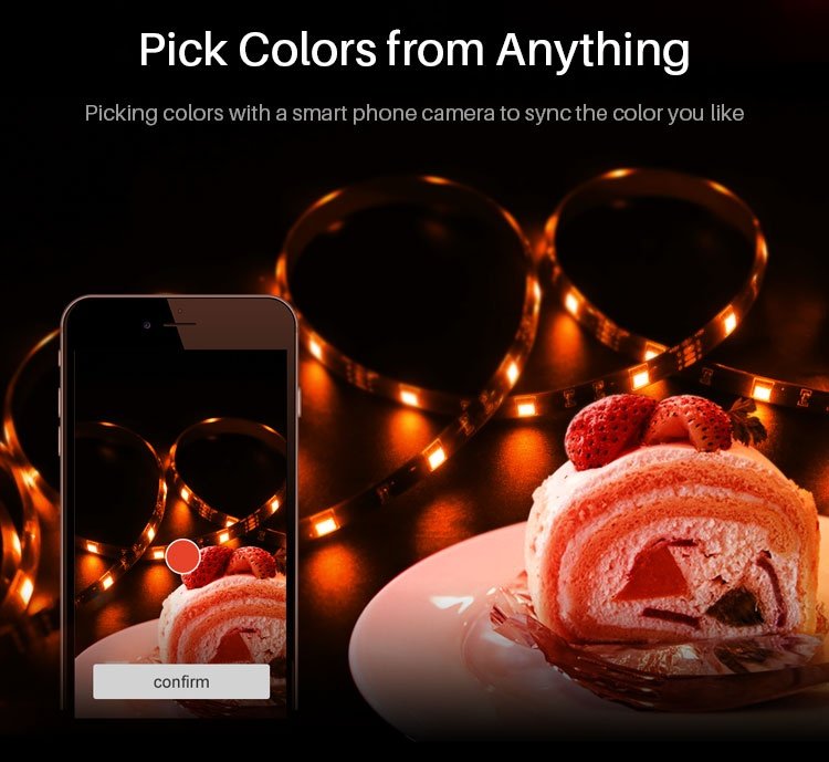 Tira LED Inteligente Sonoff 5050RGB-2M | RGB, 2 m - Imagen 4