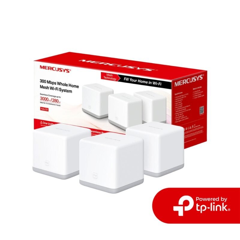 MERCUSYS Halo S3 (Pack x3) | Mesh - Imagen 8