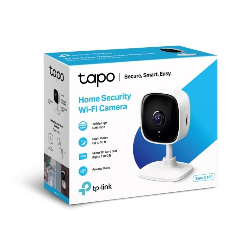 Cámara WiFi TP-LINK Tapo C100 | FHD, Visión Nocturna - Imagen 6