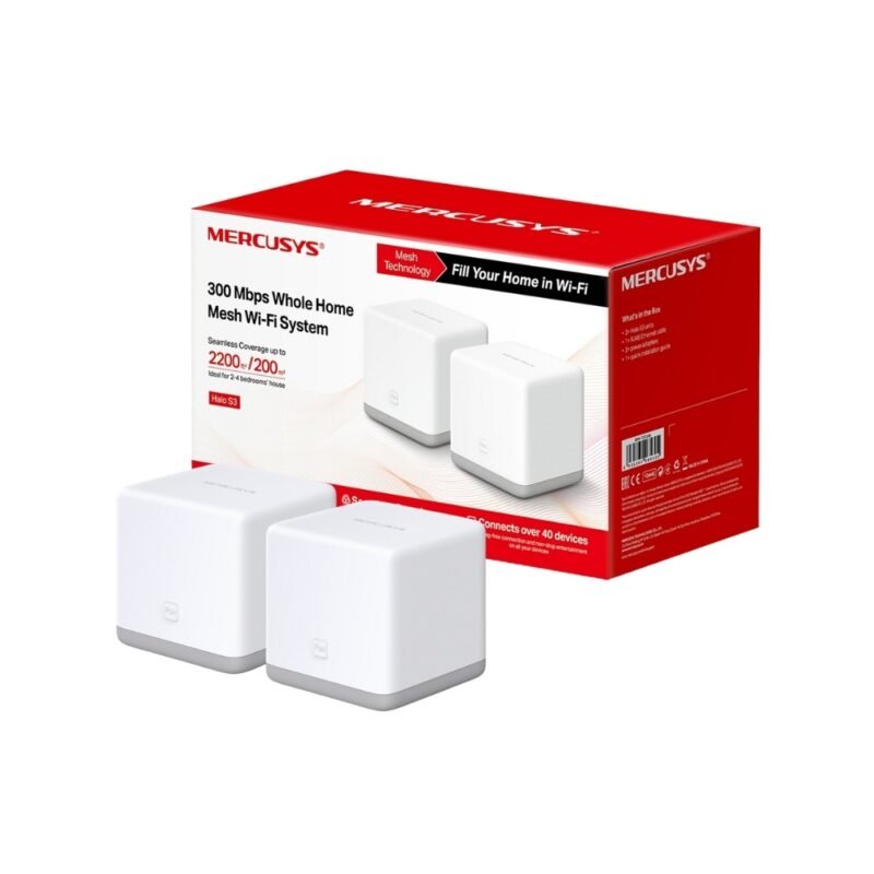 MERCUSYS Halo S3 (Pack x2) | Mesh - Imagen 4