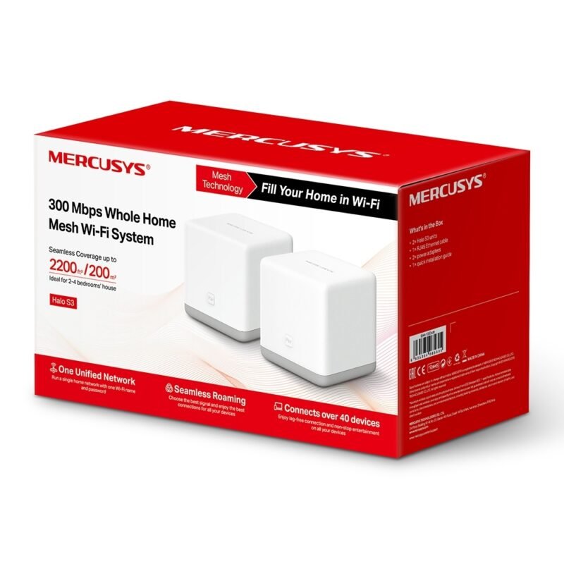 MERCUSYS Halo S3 (Pack x2) | Mesh - Imagen 5