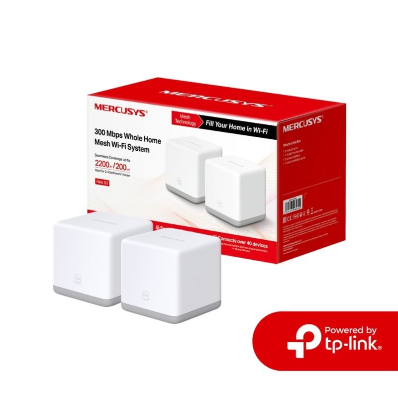 MERCUSYS Halo S3 (Pack x2) | Mesh - Imagen 10