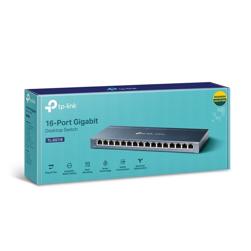 Switch TP-LINK TL-SG116 | 16 Puertos Gigabit - Imagen 4
