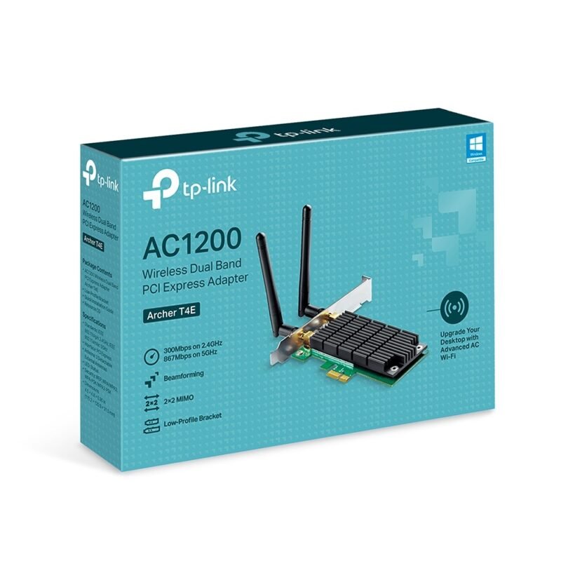 Adaptador Inalámbrico PCI-Express TP-LINK Archer T4E | AC1200 - Imagen 6