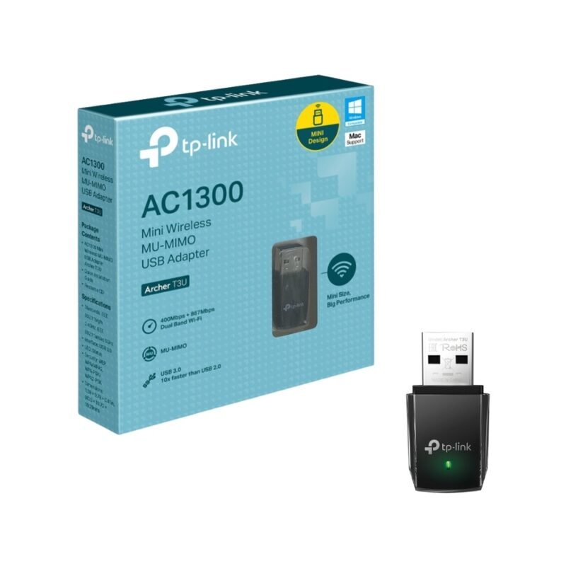 Adaptador Inalámbrico USB TP-LINK Archer T3U | AC1300 - Imagen 7