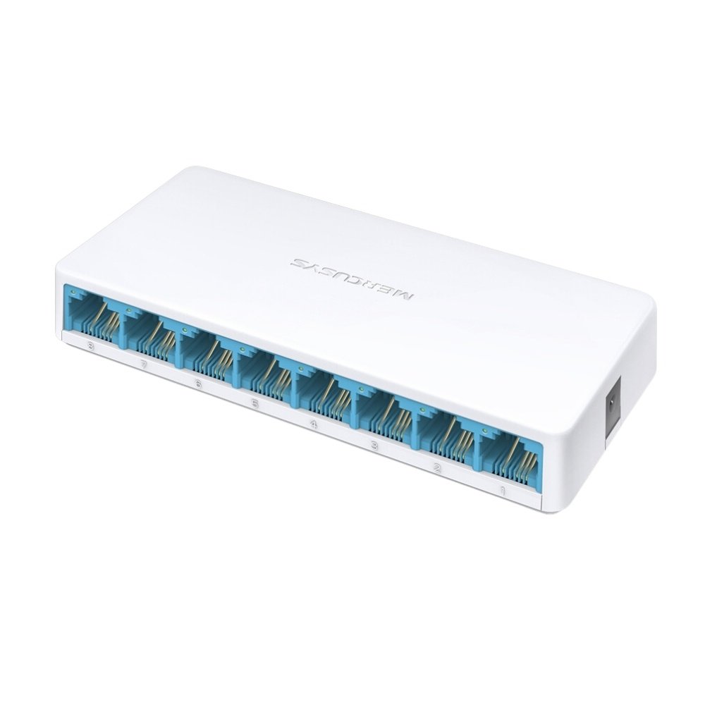 Switch MERCUSYS MS108 | 8 Puertos RJ45 10/100 - Imagen 2