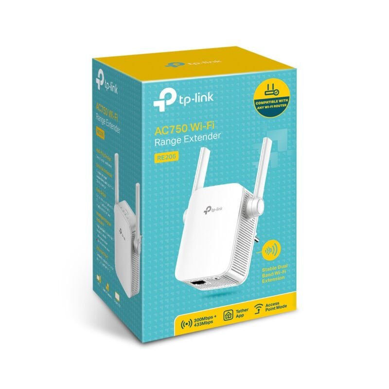 Extensor de Cobertura Inalámbrico TP-LINK RE205 | WiFi AC750 - Imagen 5