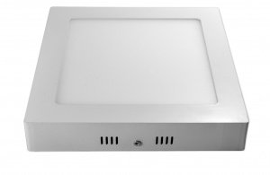 Panel LED MyConnection de Montaje | Cuadrado, 24W, Luz Cálida
