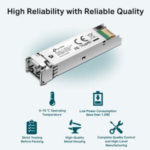 Módulo MiniGBIC SFP TP-LINK TL-SM311LM | 1000Base-BX, Multimodo