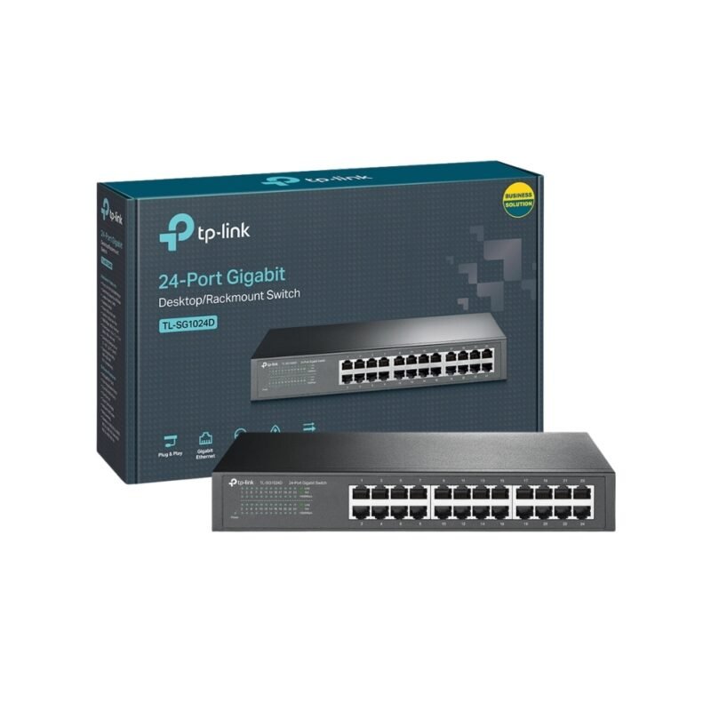 Switch TP-LINK TL-SG1024D | 24 Puertos Gigabit - Imagen 5