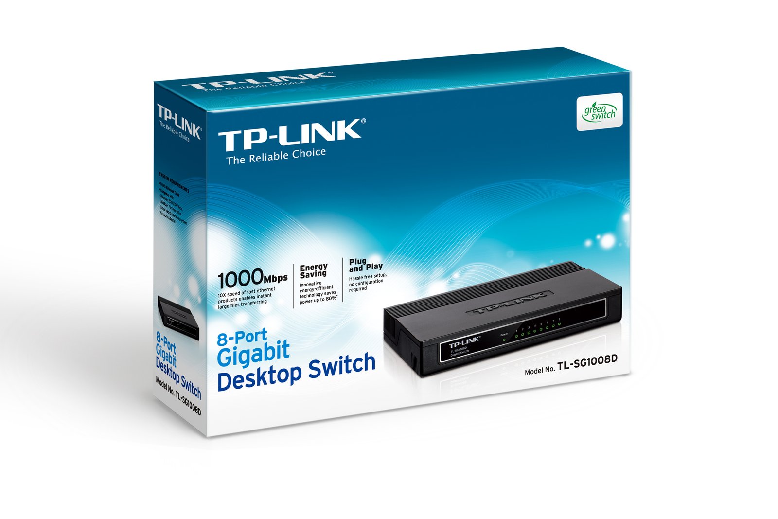 Switch TP-LINK TL-SG1008D | 8 Puertos Gigabit - Imagen 6