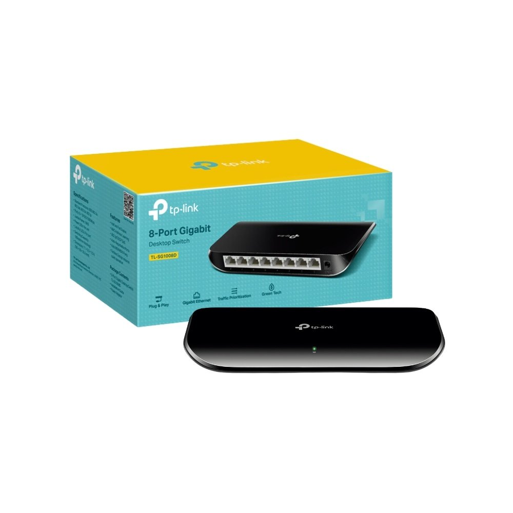 Switch TP-LINK TL-SG1008D | 8 Puertos Gigabit - Imagen 8