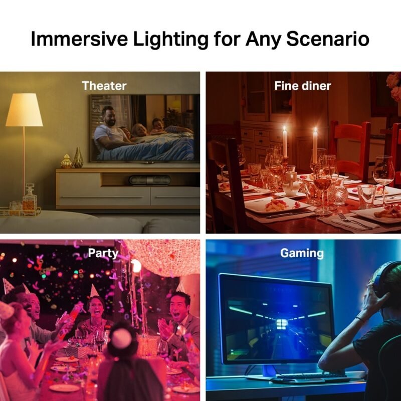 Lámpara LED Inteligente TP-LINK Tapo L535E | WiFi, RGB, Multicolor, 8.6 W - Imagen 7